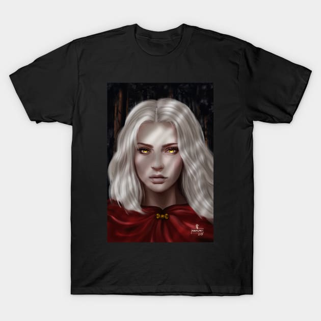 Blackbeak T-Shirt by parcaeart